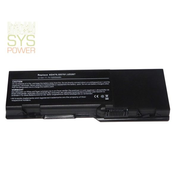 Dell GD761 laptop akkumulátor (Utángyártott)
