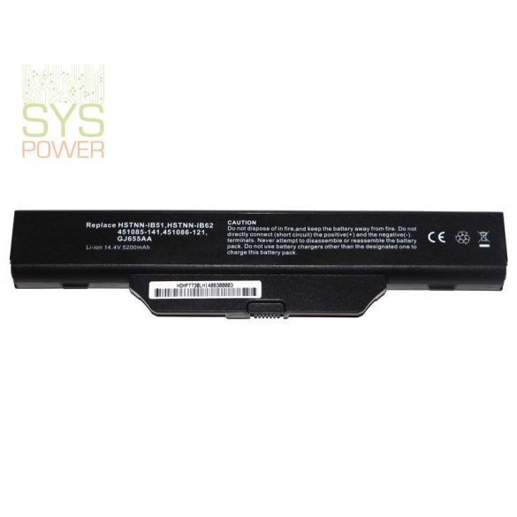 HP  HSTNN-IB52 akkumulátor (Utángyártott)