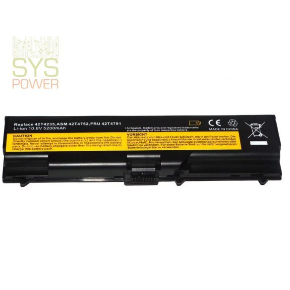 Lenovo 42T4797 laptop akkumulátor (Utángyártott)