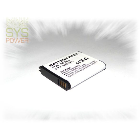 Samsung BP88A, 880 mah, 3,7 V akkumulátor (Utángyártott)