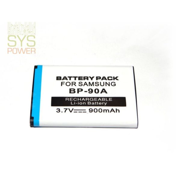 Samsung IA-BP90A, 900 mah, 3,7 V akkumulátor (Utángyártott)