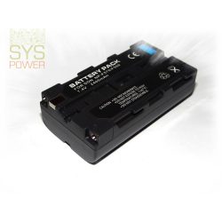Sony NP-F330, 2400 mah, 7,4 V akkumulátor (Utángyártott)