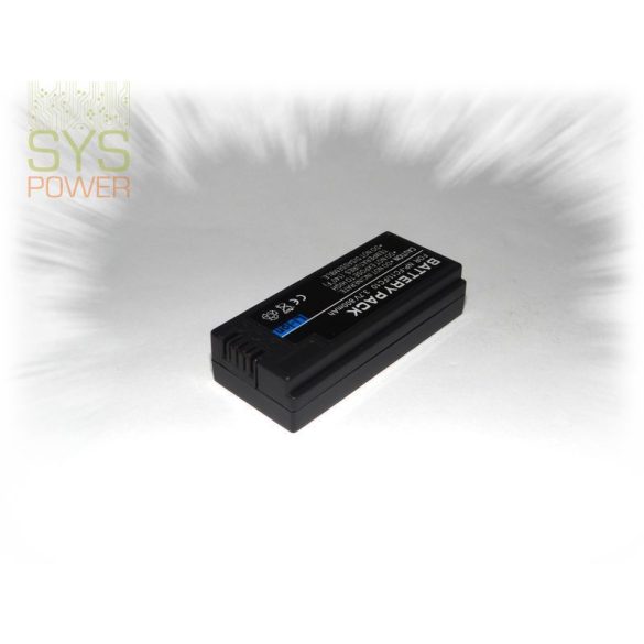 Sony NP-FC10, 1100 mah, 3,7 V akkumulátor (Utángyártott)
