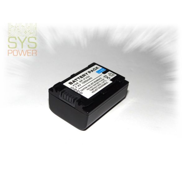 Sony NP-FV50, 1050 mah, 7,4 V akkumulátor (Utángyártott)