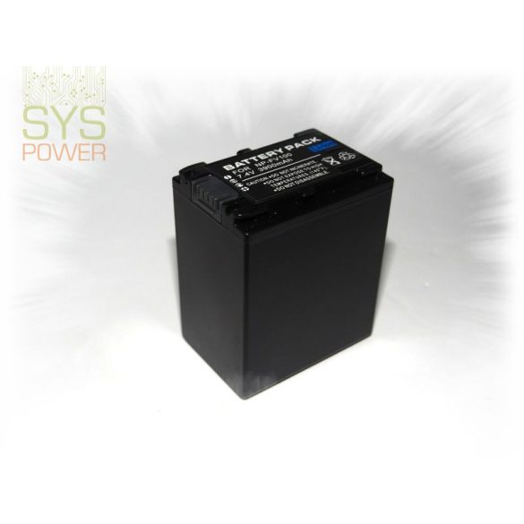 Sony NP-FV100, 3900 mah, 7,4 V akkumulátor (Utángyártott)