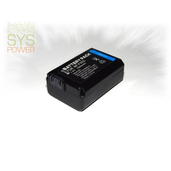 Sony NP-FW50, 1080 mah, 7,4 V akkumulátor (Utángyártott)
